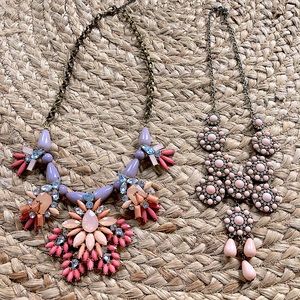 Rhinestone Necklace Set